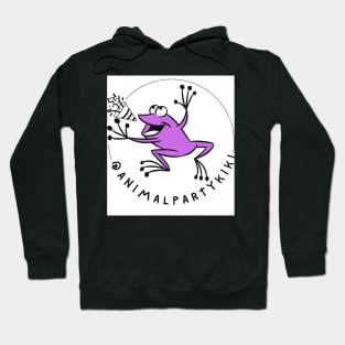 Animal Party Kiki - purple Hoodie